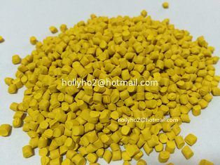 Chine Masterbatch jaune pour le soufflage ou l'injection de films avec support de PE fournisseur